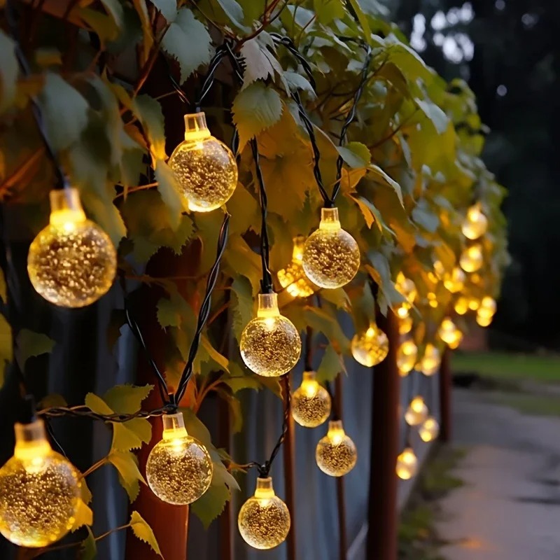 Solar Powered Warm White & Col - огляд і ціна Outdoor Solar Power Xmas Lights