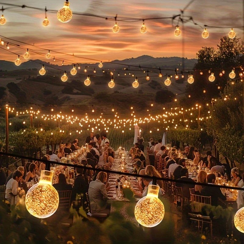 Solar Powered Warm White & Col - огляд і ціна Outdoor Solar Power Xmas Lights