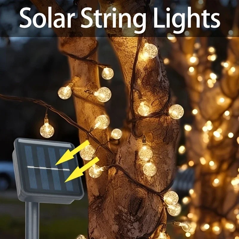 Solar Powered Warm White & Col - огляд і ціна Outdoor Solar Power Xmas Lights