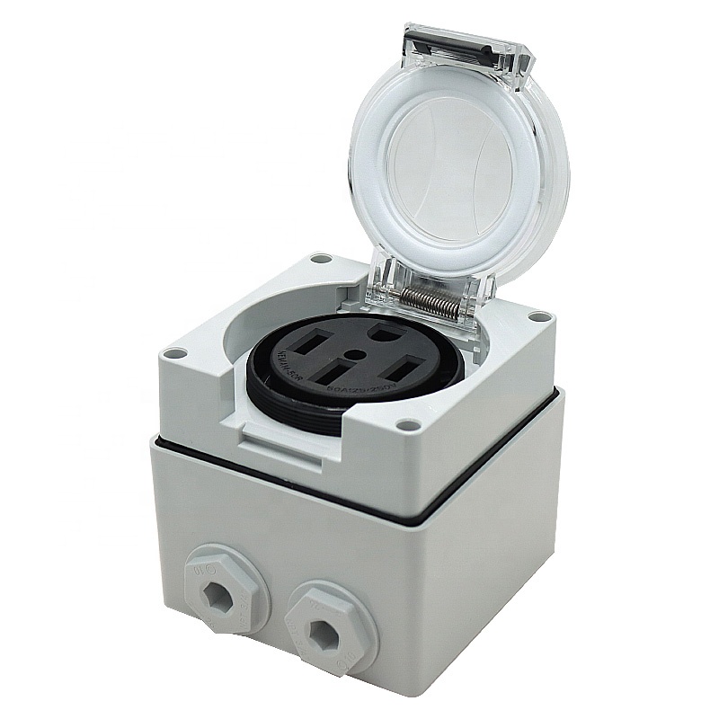 50 Amp Generator RV Power Inle - огляд і ціна Outdoor Power Receptacle Box