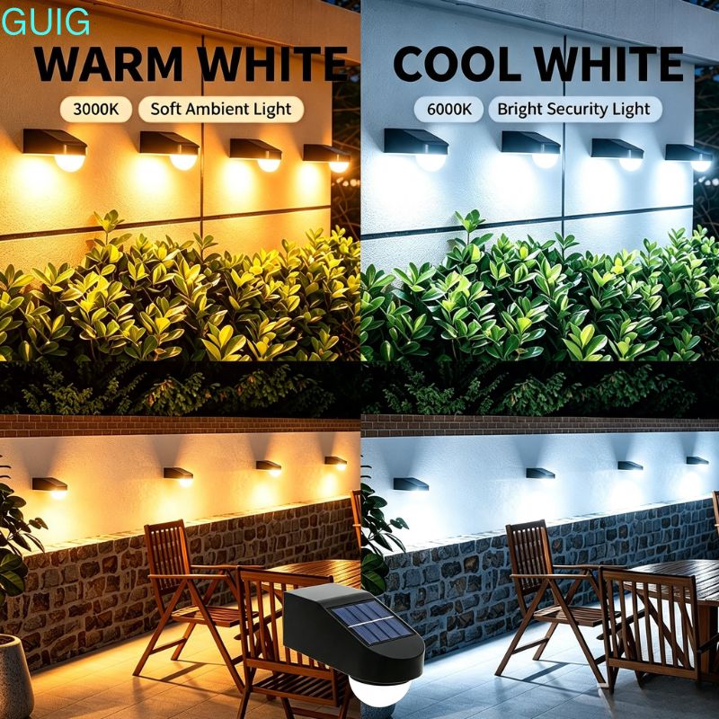 5 LED Solar Wall Light Outdoor - огляд і ціна Outdoor Power Brush