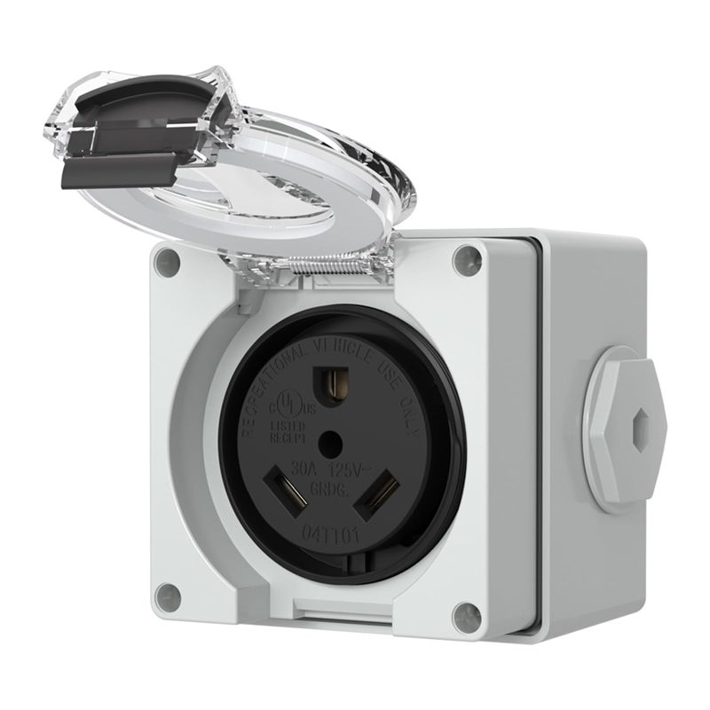 ABYP NEMA TT-30R 30Amp Power O - огляд і ціна Outdoor Power Receptacle Box