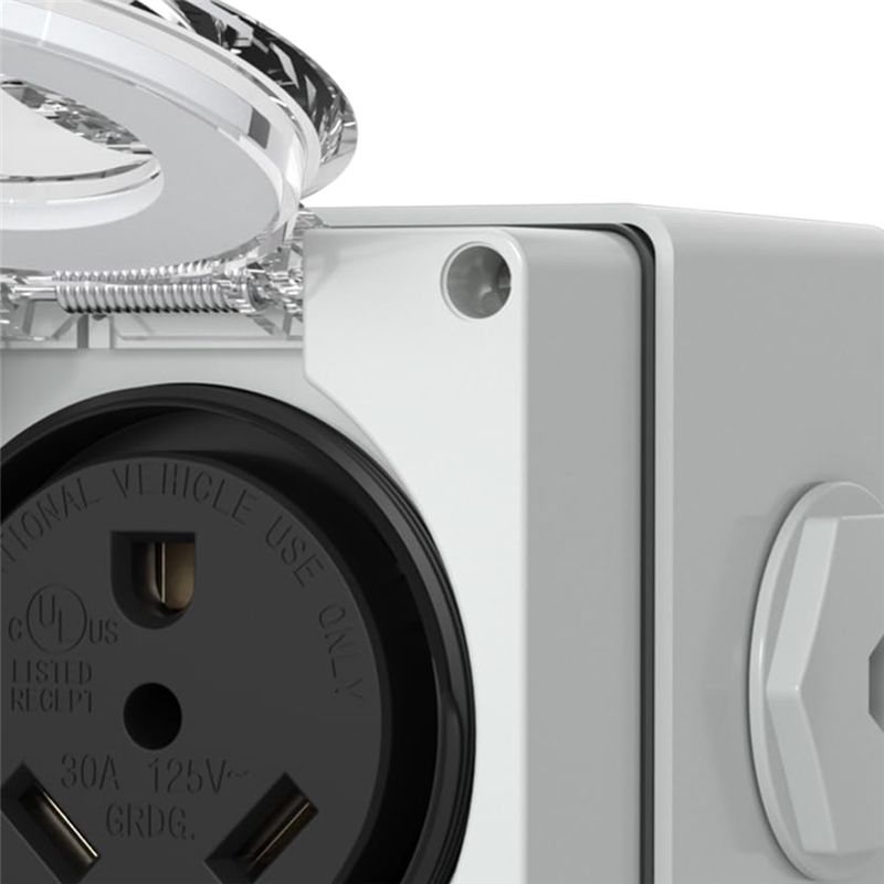 ABYP NEMA TT-30R 30Amp Power O - огляд і ціна Outdoor Power Receptacle Box