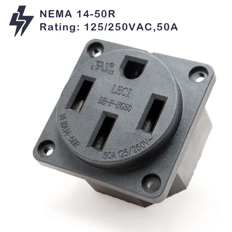 NEMA 14-50R Receptacle 50 Amp  - огляд і ціна Outdoor Power Receptacle Box