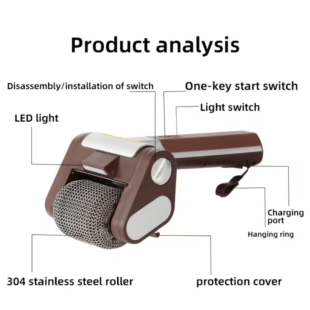 Electric Grill Cleaning Cordle - огляд і ціна Outdoor Power Brush