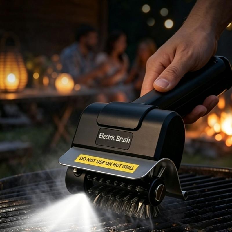 Cordless Power Grill Cleaner W - огляд і ціна Outdoor Power Brush