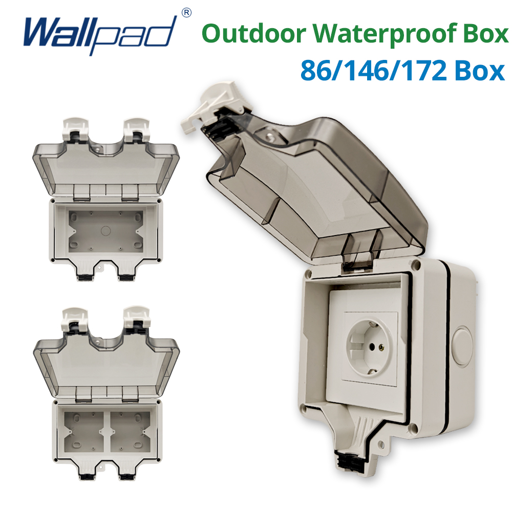 Wallpad IP66 Dustproof Waterpr - огляд і ціна Outdoor Power Outlet Weatherproof