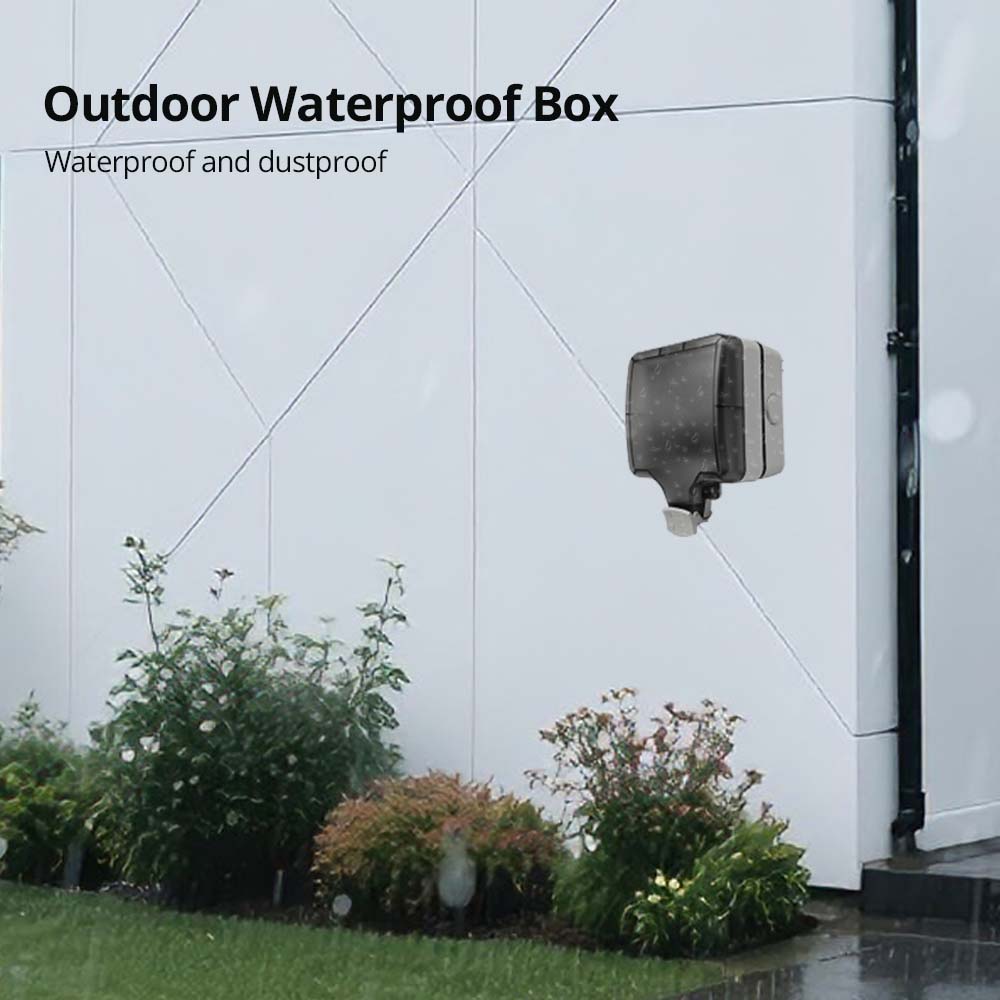Wallpad IP66 Dustproof Waterpr - огляд і ціна Outdoor Power Outlet Weatherproof