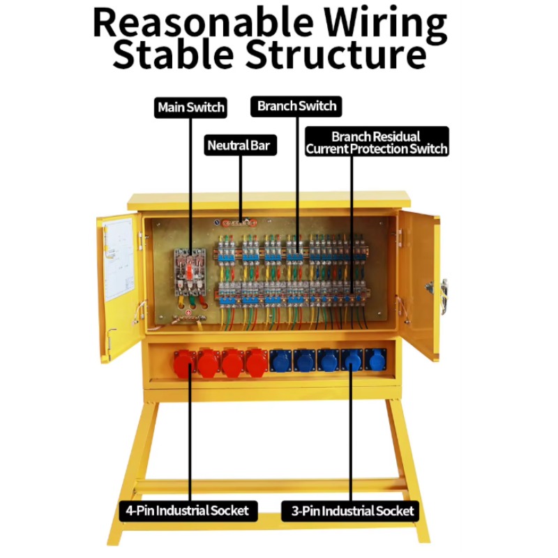 Yellow Safety Switch Box Outdo - огляд і ціна Panel Power Outdoor