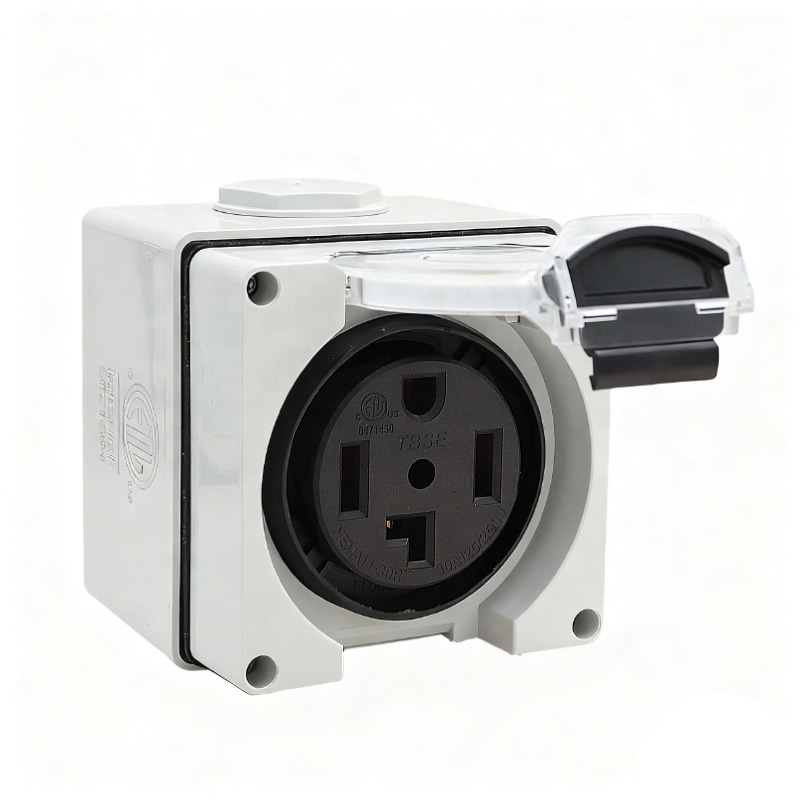30Amp Power Outlet Box NEMA 14 - огляд і ціна Outdoor Power Receptacle Box