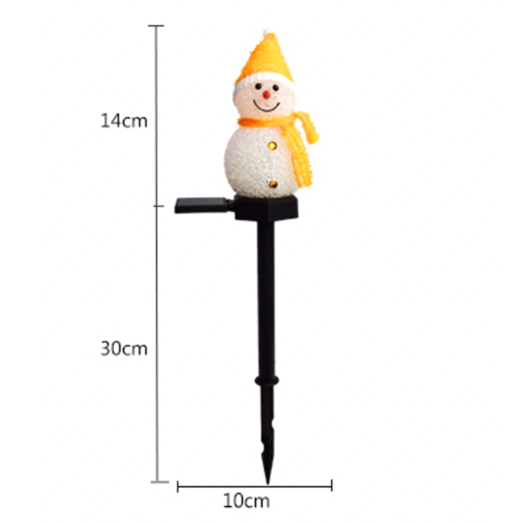A72P Snowman Solar Lights Chri - огляд і ціна Outdoor Solar Power Xmas Lights