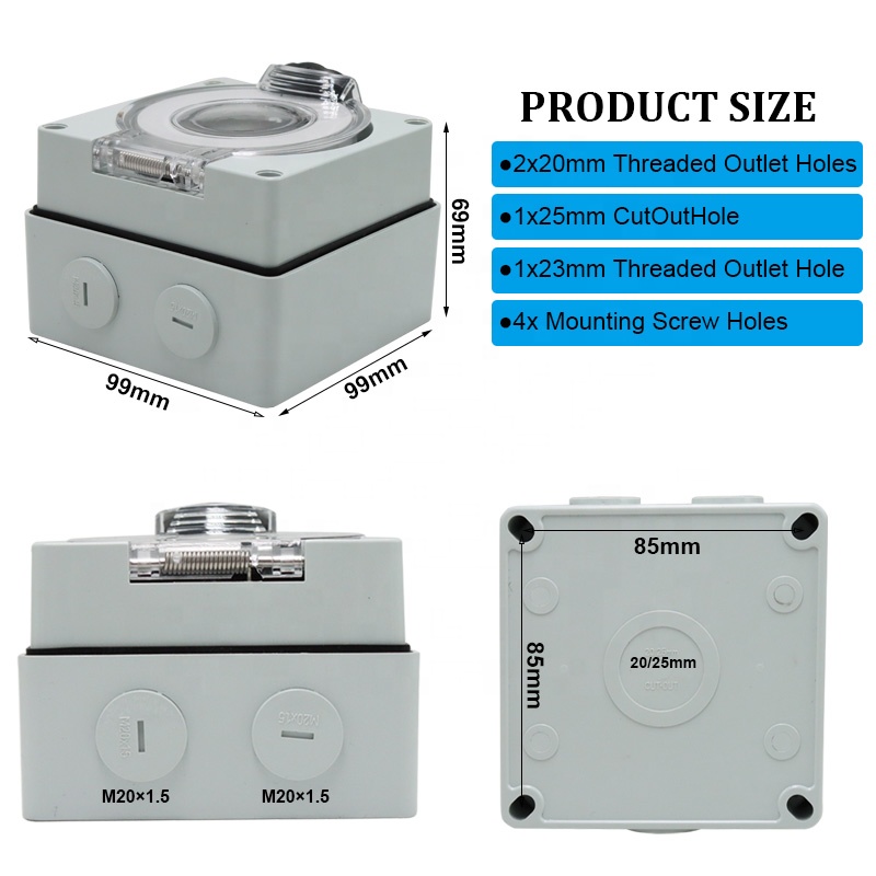 50 Amp Generator RV Power Inle - огляд і ціна Outdoor Power Receptacle Box