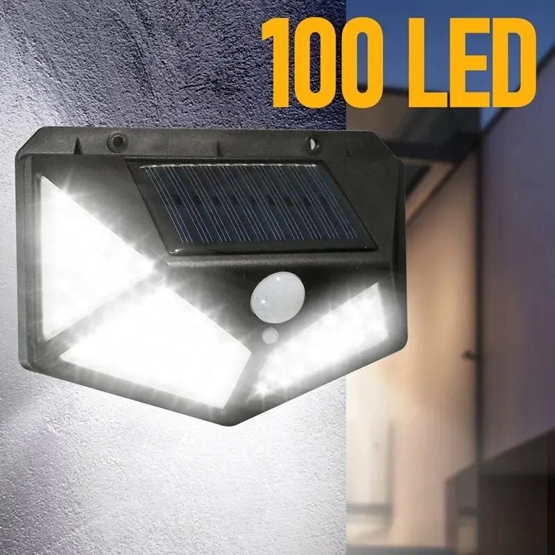1/2/4/6Pcs 100 LED Wall Lights - огляд і ціна Outdoor Power Outlet Weatherproof