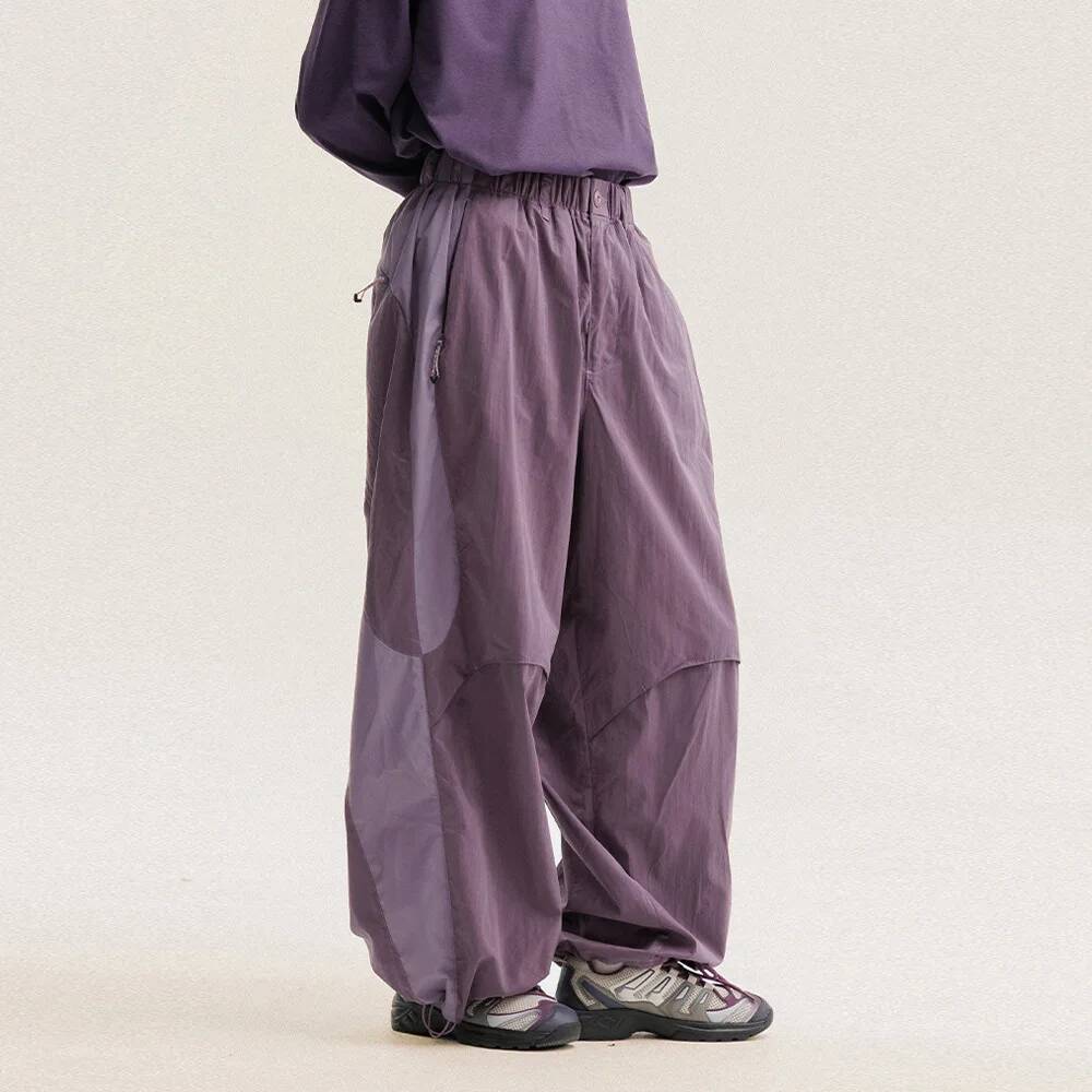 Men Color Block Wide Leg Pants - огляд і ціна Outdoor Power Block