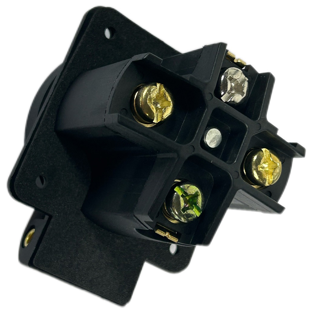 Black Waterproof 50 Amp Genera - огляд і ціна Outdoor Power Receptacle Box