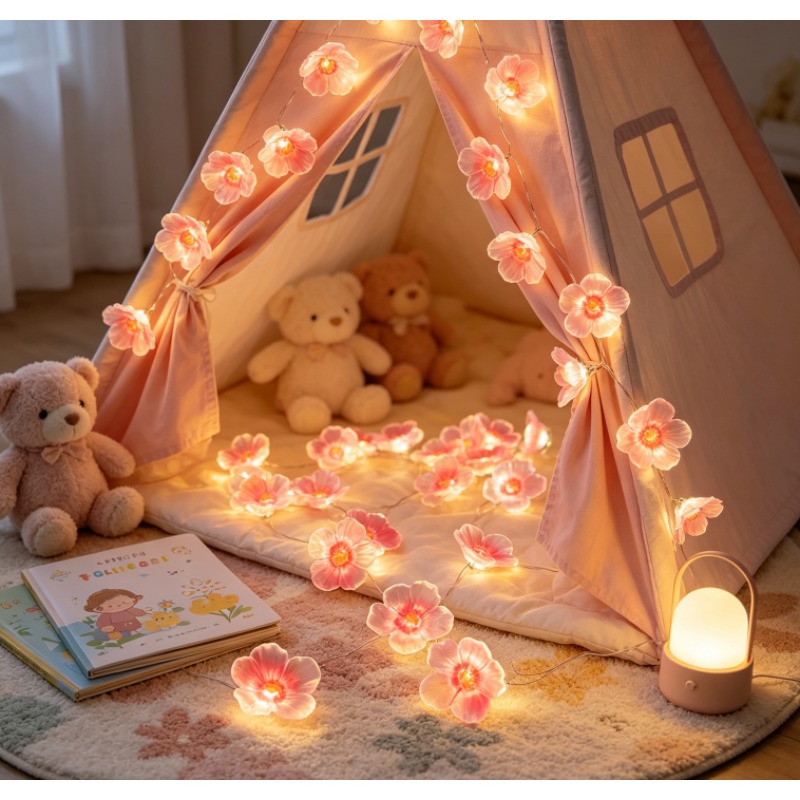 Pink Cherry Blossom LED Fairy  - огляд і ціна Outdoor Power For Wedding