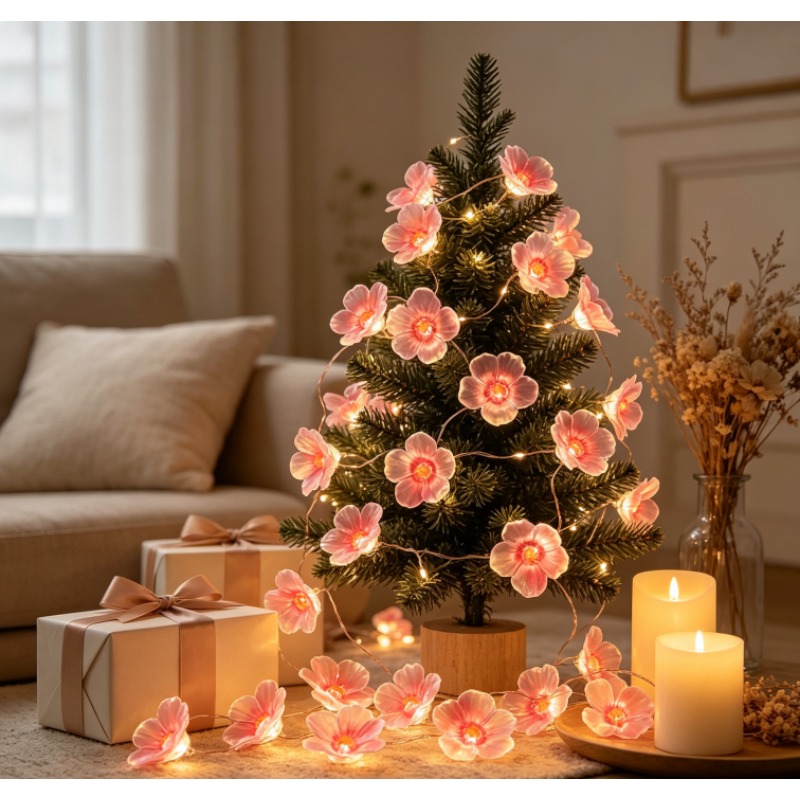 Pink Cherry Blossom LED Fairy  - огляд і ціна Outdoor Power For Wedding