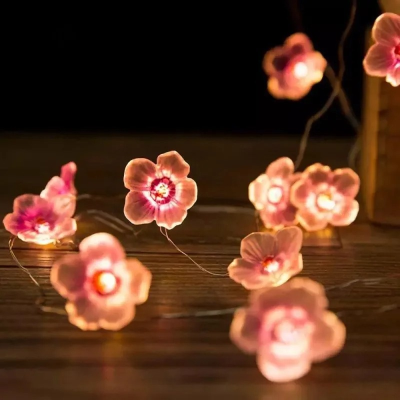 Pink Cherry Blossom LED Fairy  - огляд і ціна Outdoor Power For Wedding