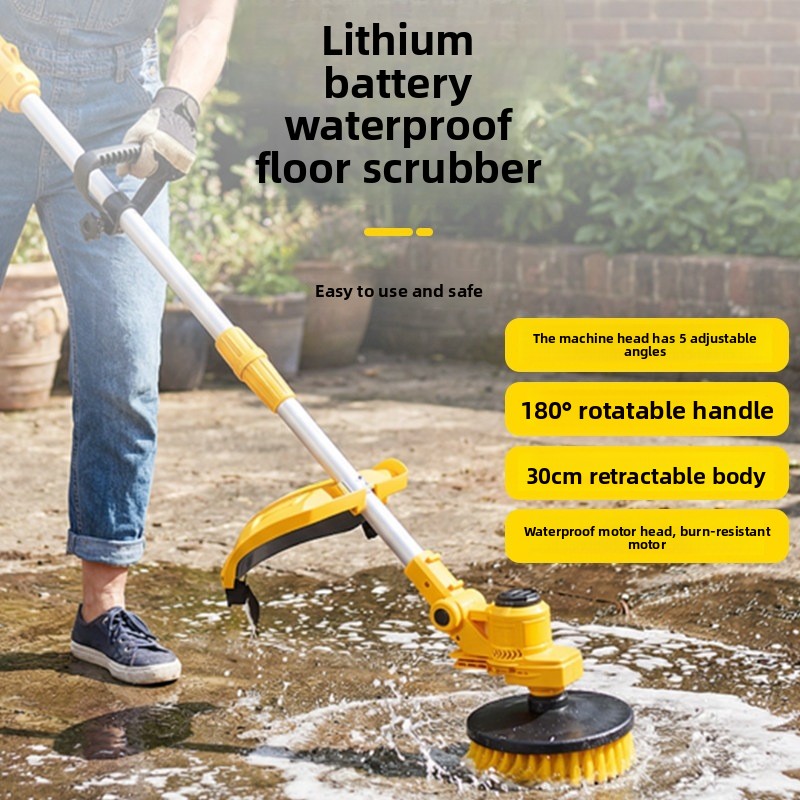 YFY Electric Cleaning Brush Ha - огляд і ціна Outdoor Power Brush