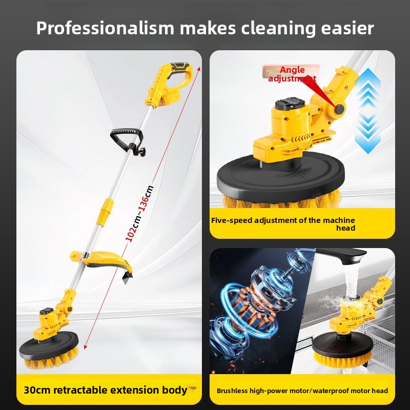 YFY Electric Cleaning Brush Ha - огляд і ціна Outdoor Power Brush
