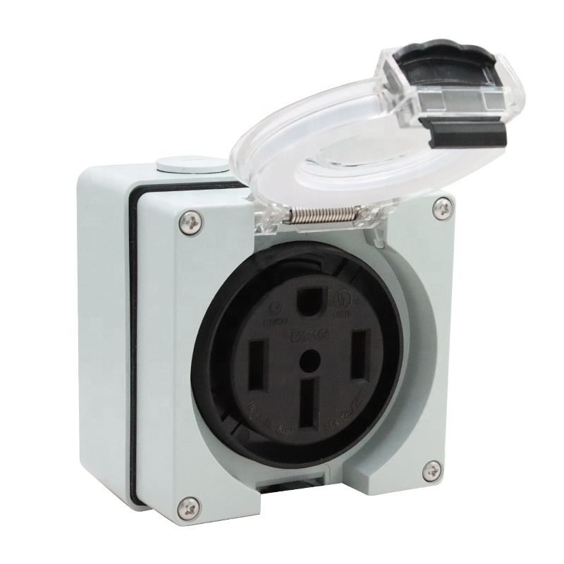 50 Amp Generator RV Power Inle - огляд і ціна Outdoor Power Receptacle Box