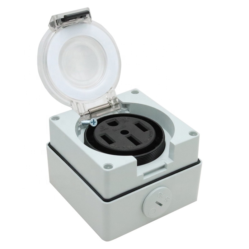 50 Amp Generator RV Power Inle - огляд і ціна Outdoor Power Receptacle Box