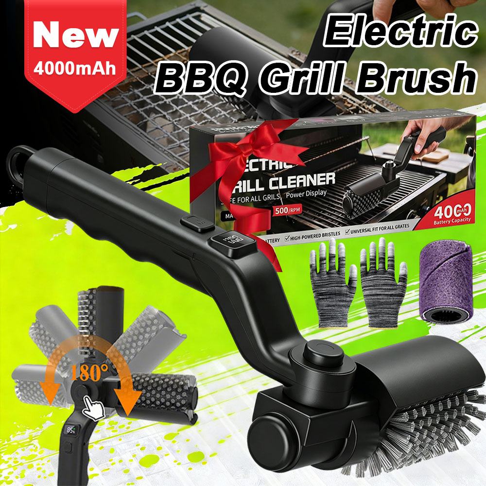 Electric Grill Brush Cleaning  - огляд і ціна Outdoor Power Brush