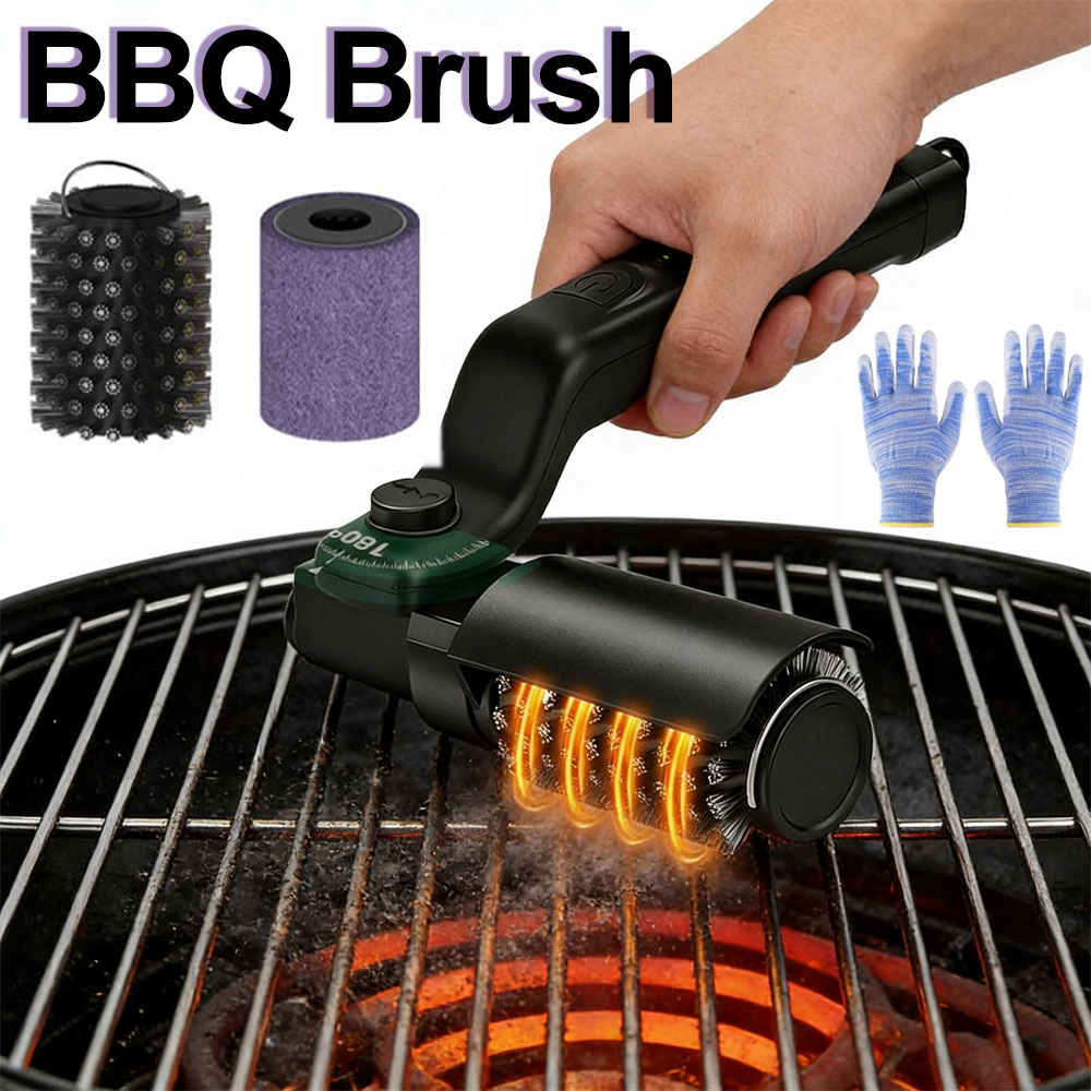 Electric Grill Brush Rechargea - огляд і ціна Outdoor Power Brush