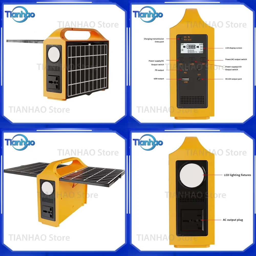 200W Multi-Function Solar Powe - огляд і ціна Outdoor Uninterruptible Power Supply