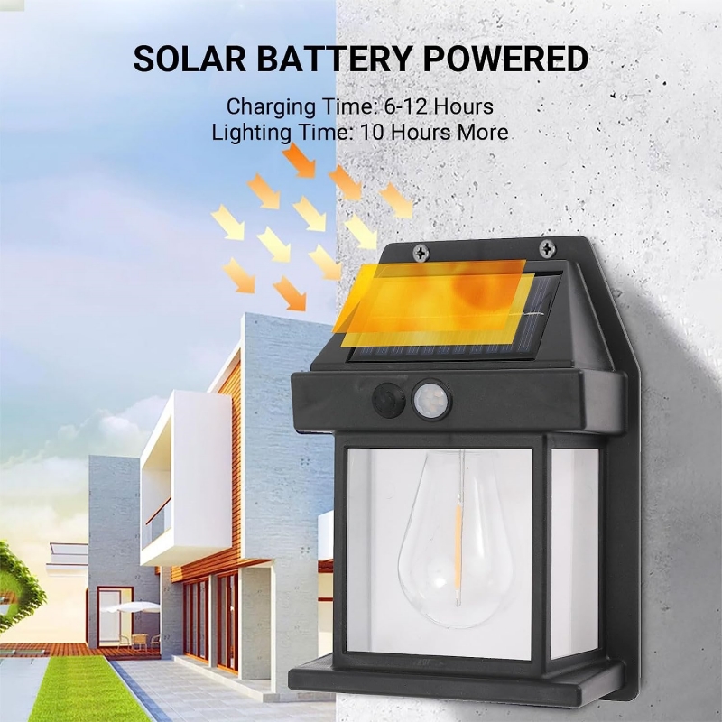 Outdoor Solar Wall Lamp IP65 W - огляд і ціна Outdoor Power Outlet Weatherproof